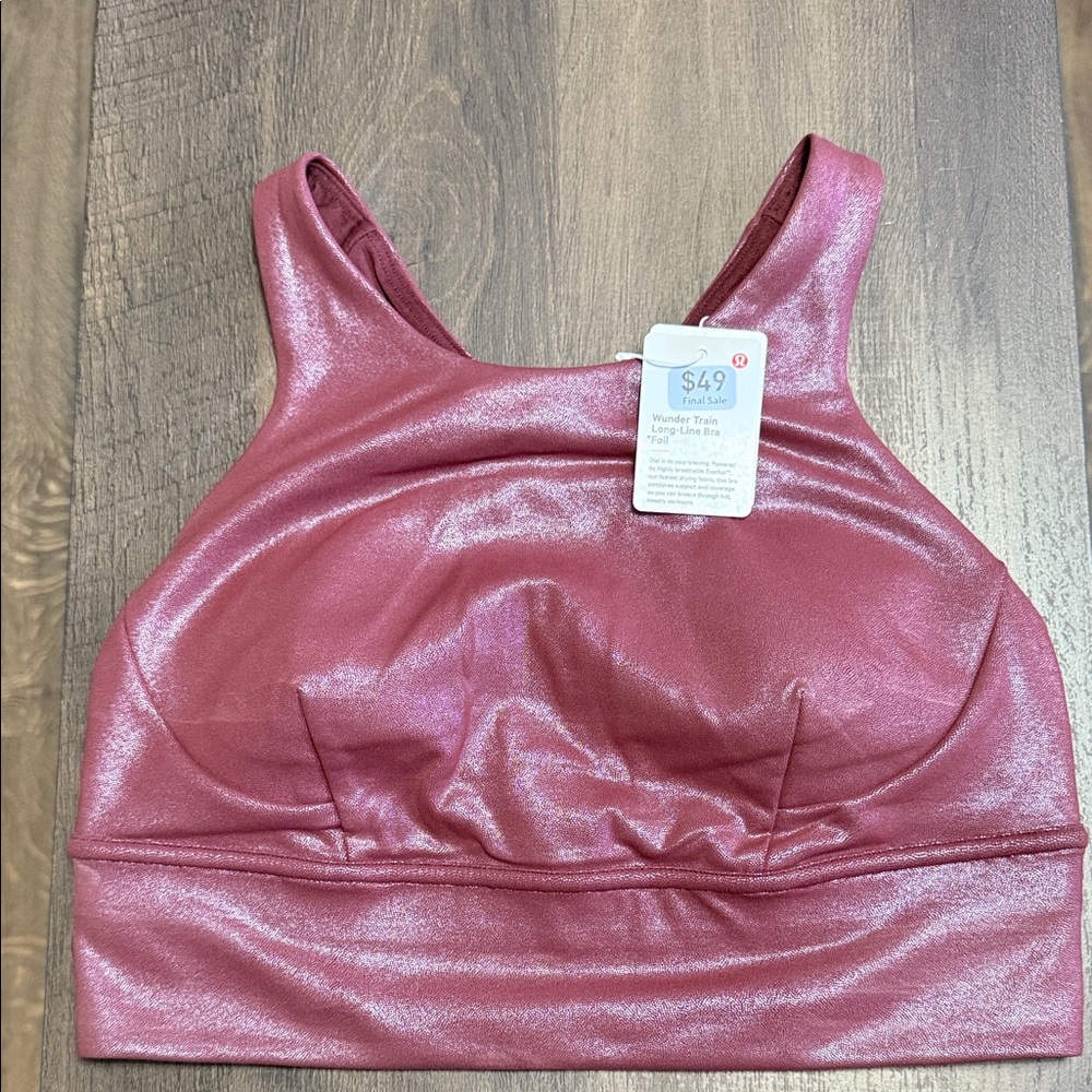 NWT Lululemon Wunder Train Sports Bra